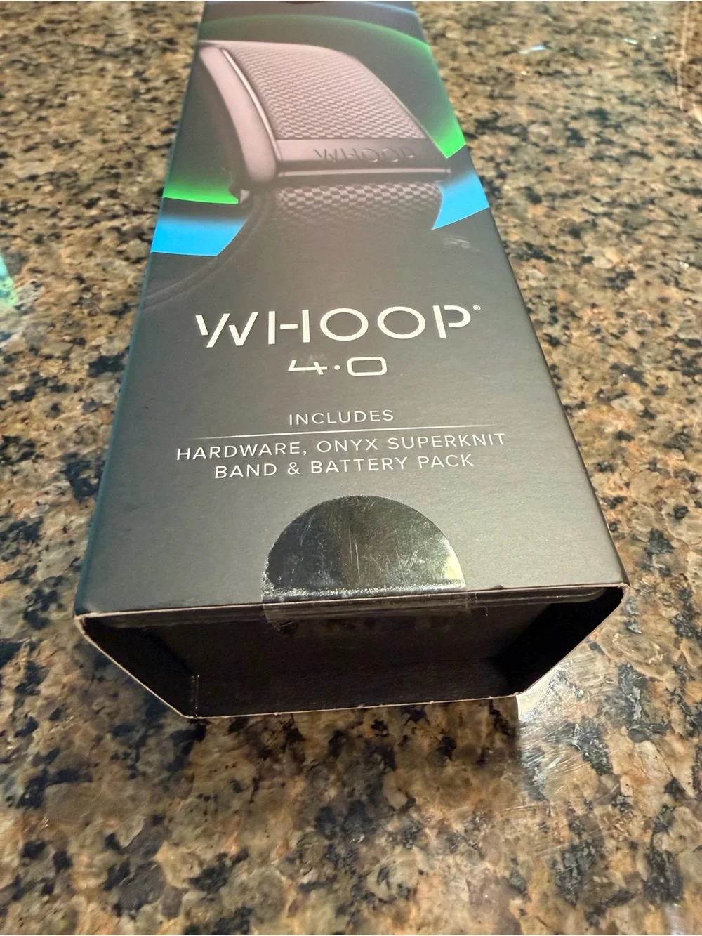 New WHOOP WS40 4.0 Wearable Fitness Tracker Onyx Superknit Band & Battery Pack